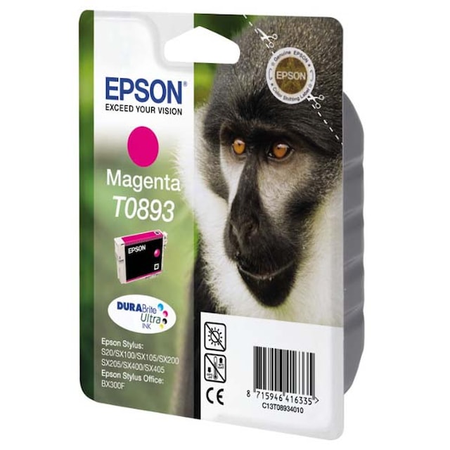 Cartridge EPSON T0893 magenta (3,5ml) orig.