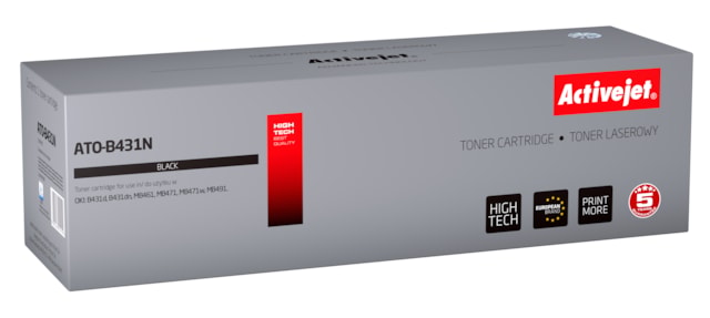 Toner OKI B431/MB461/MB471 44574902 (10.000str) ActiveJet New 100%  ATO-B431N