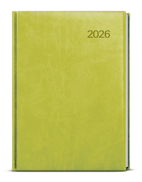 ! Diář A5 týdenní Oskar, Vivella, zelená, 2026 DOPRODEJ poslední 1 kus