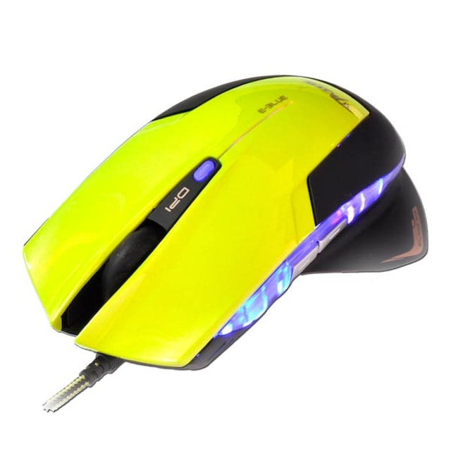 Myš optická herní E-Blue Mazer R zelená, USB, drátová