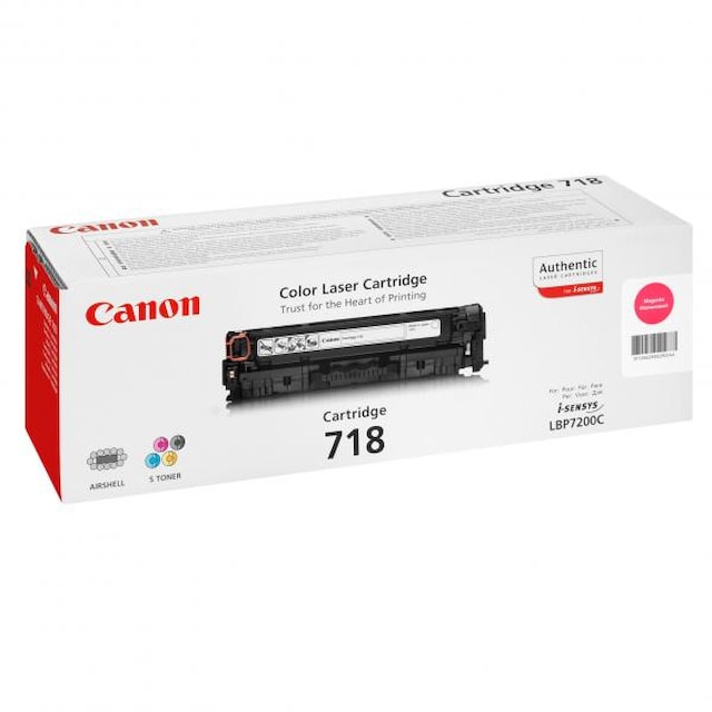 Toner Canon Cartridge CRG-718 magenta (2.900 str.) orig. pro MF8350