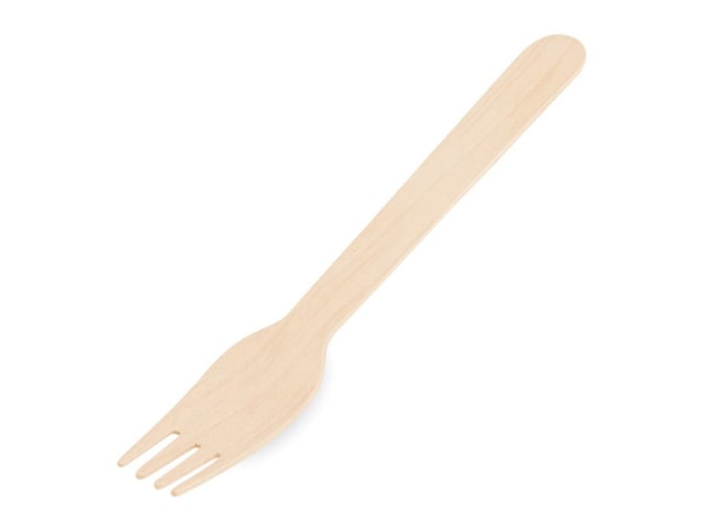 Vidlička dřevěná 16cm (100ks) W66737