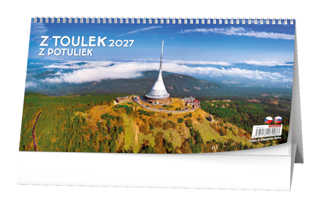 Kalendář stolní Z toulek, 2027