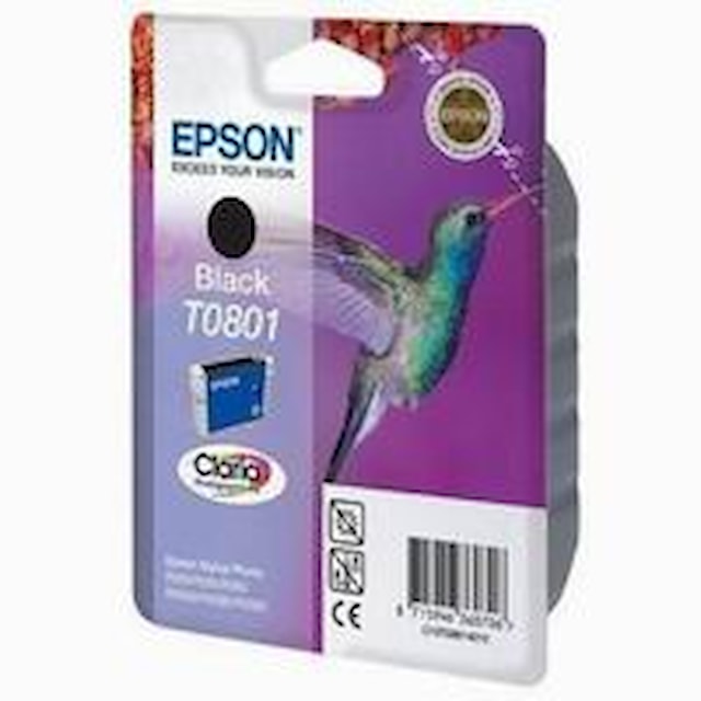 Cartridge EPSON T0801 black  ( 7,4 ml) orig.