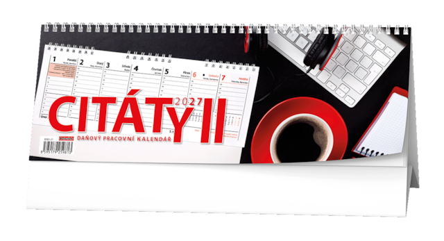 Kalendář stolní CITÁTY II., 2027
