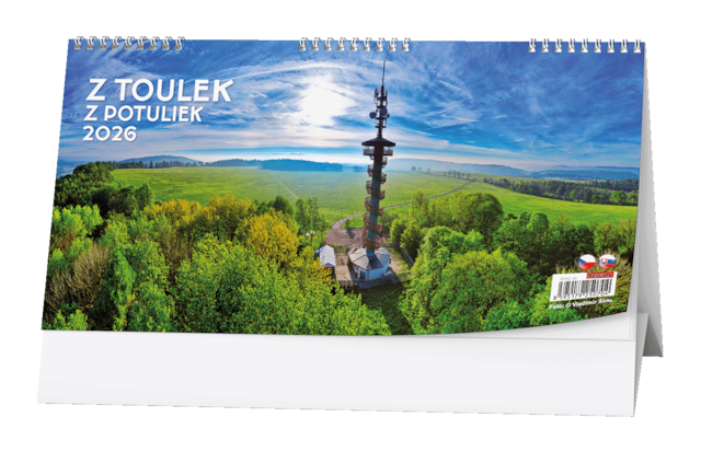 Kalendář stolní Z toulek 2026, - doprodej 2ks