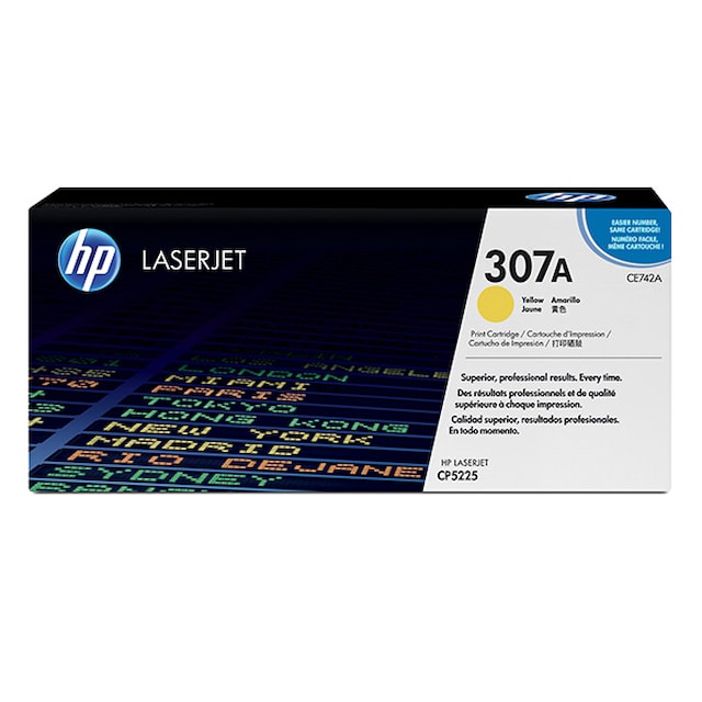 Toner HP CE742A (307A) yellow pro HP CLJ CP5225 (7300str.) orig
