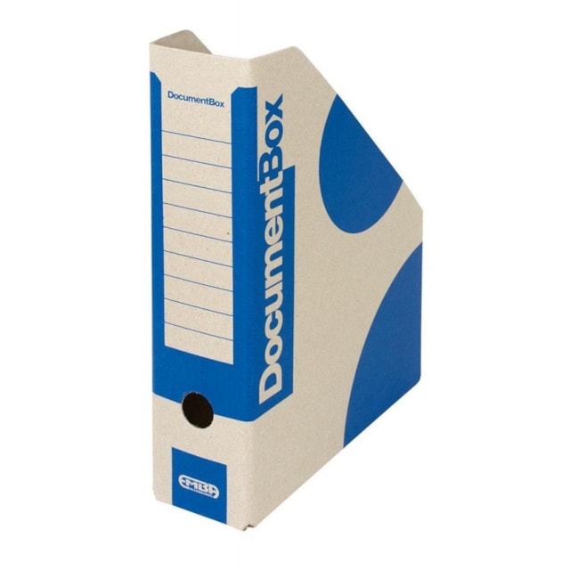 Document box EMBA zkosený A4 modrý