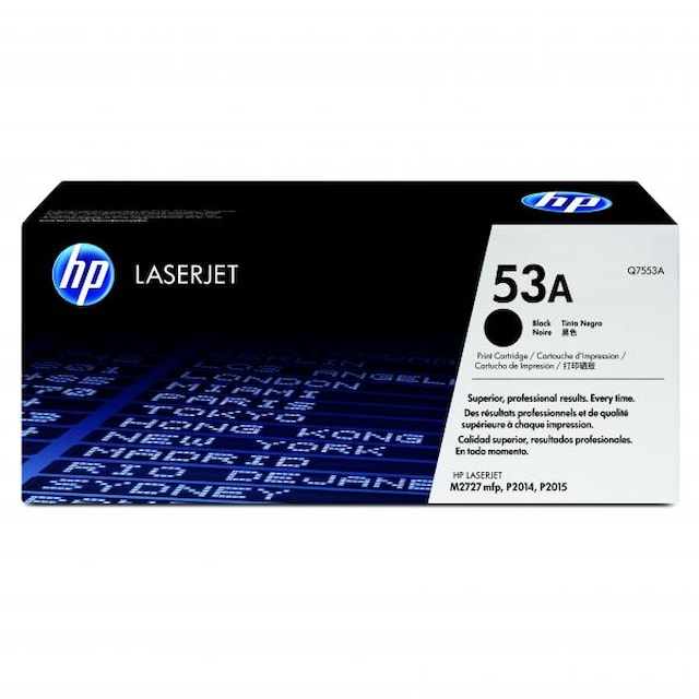 Toner HP Q7553A (53A) black pro HP LJ P2015 (3000str.) orig
