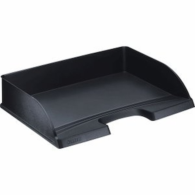 Odkladač LEITZ Standard PLUS A4 na ŠÍŘKU (1ks) černý