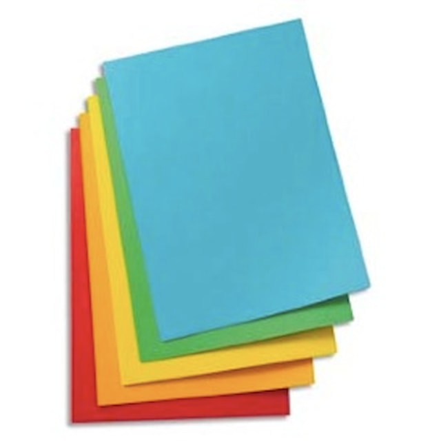 Papír xerogr.bar. mix 5 x 20 listů A4 80g sada intenzivních barev Coloraction