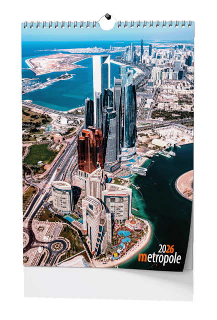 Kalendář nástěnný Metropole 2026