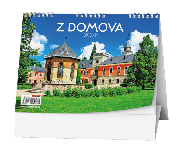 Kalendář stolní Z domova 2026