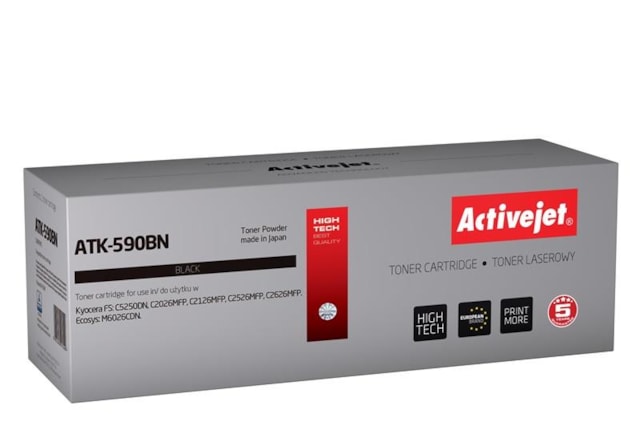Toner Mita Kyocera TK-590B black pro FS C2026 (7.000 str.) ActiveJet New 100% ATK-590BN