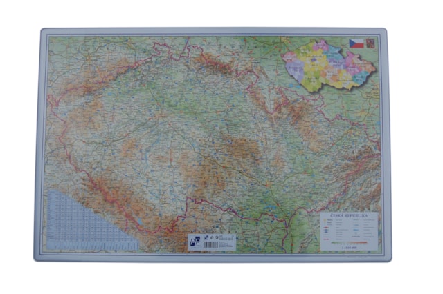 Podložka na stůl - stolní mapa ČR