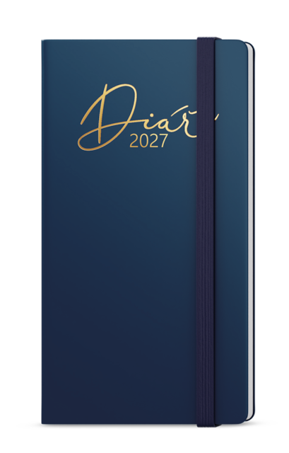 Diář kapesní týdenní Jakub, LUXI, modrá, 2027