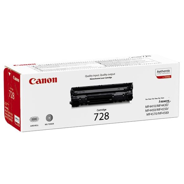Toner Canon Cartridge 728 black orig. pro MF4430