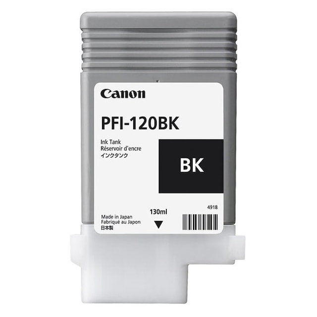 Cartridge Canon PFI-120BK black 130ml, orig.