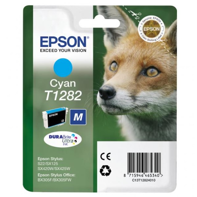 Cartridge EPSON T1282 cyan (3,5 ml) orig.