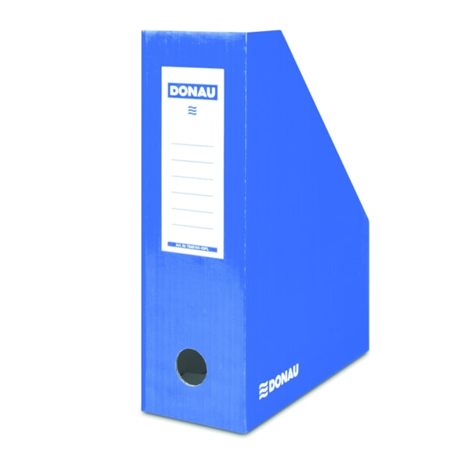 Magazin box jednobarevný A4 100mm modrý