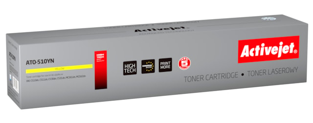 Toner OKI C510, C530, MC562, 44469722 yellow (5.000str) ActiveJet New 100% ATO-510YN