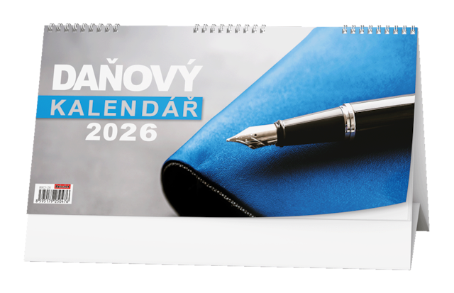 Kalendář stolní Daňový, 2026