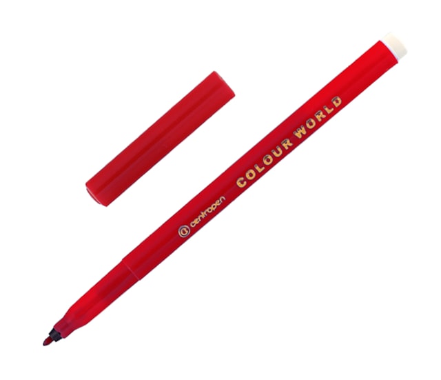 Popisovač Centropen 7550 červený