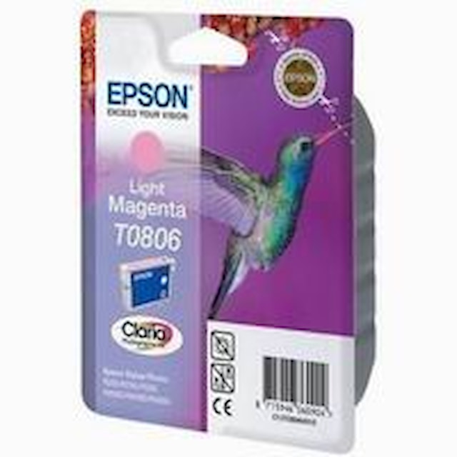 Cartridge EPSON T0806 light magenta ( 7,4 ml) orig.