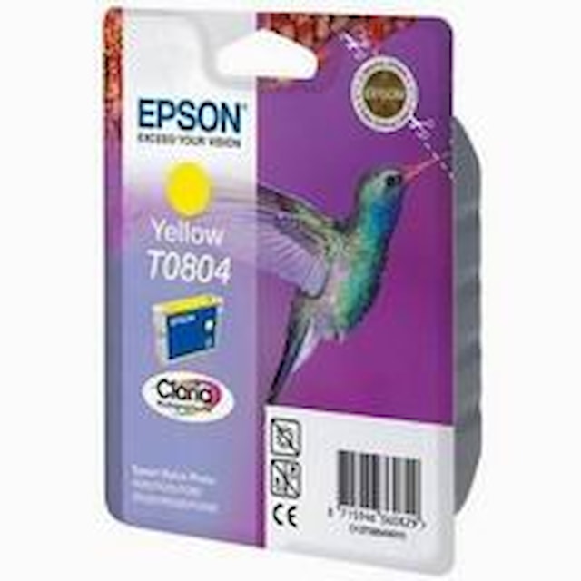 Cartridge EPSON T0804 yellow ( 7,4 ml) orig.