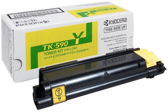 Toner Mita Kyocera TK-590Y yellow pro FS-C2026 (5.000 str.) orig.