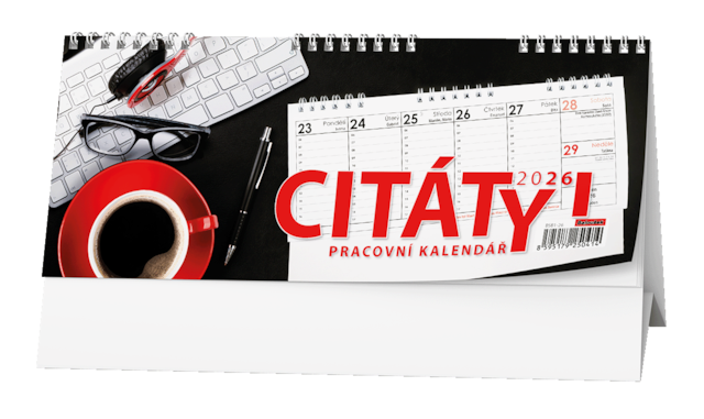 Kalendář stolní CITÁTY I., 2026