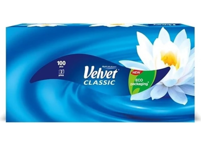 Kapesníčky papírové 2vrstvé, v krabičce bal.100ks