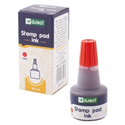 Razítková barva červená 30 ml