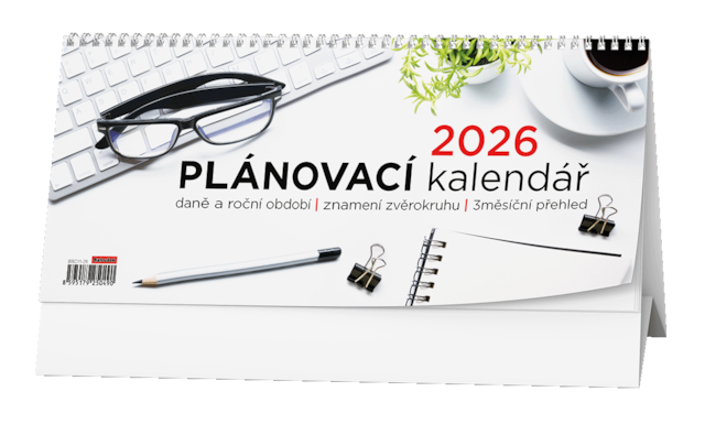 Kalendář stolní Plánovací daňový, 2026