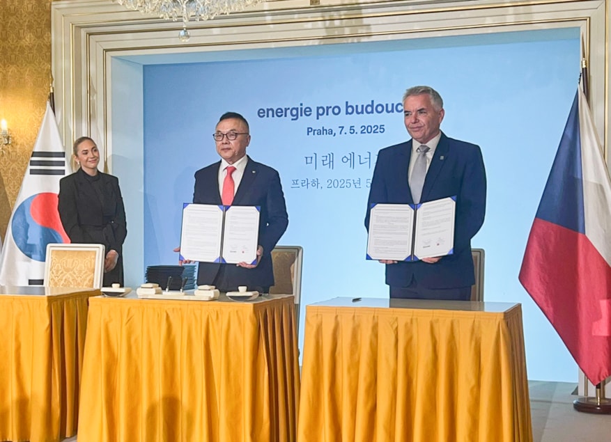 I&C Energo a.s. a KHNP podepsali smlouvu o smlouvě budoucí pro Dukovany 5 a 6