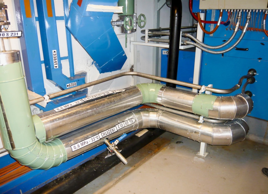 JE Temelín – Postupná náhrada potrubních řádů TVD v PO