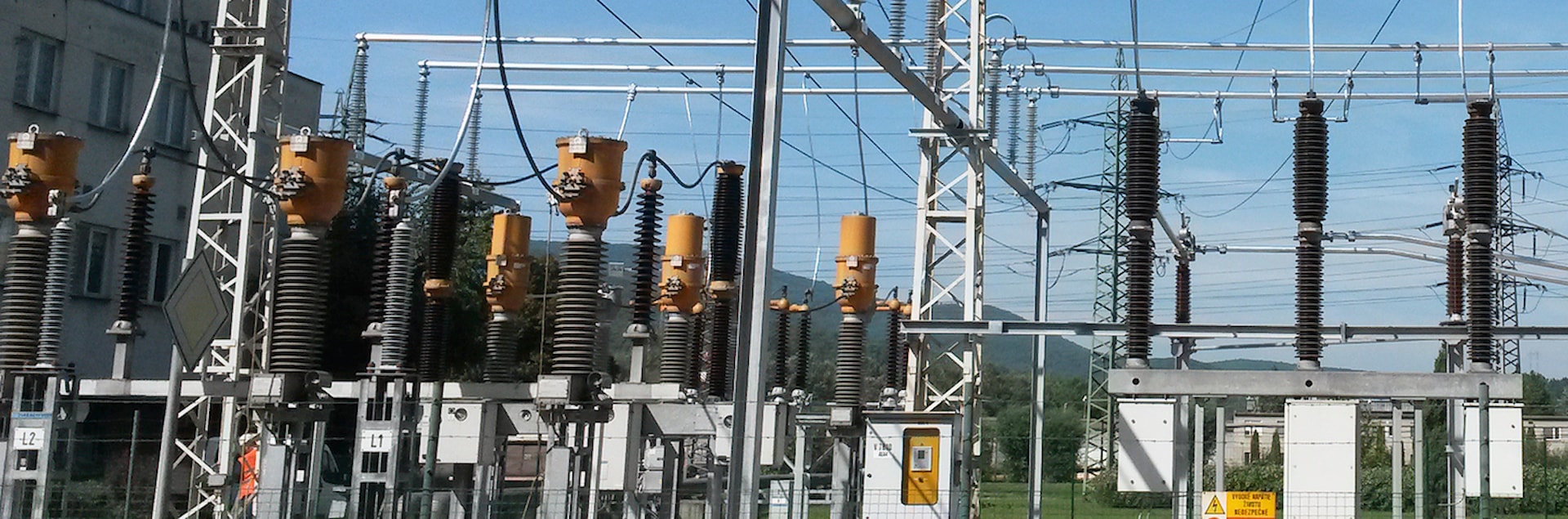 Elektrárna Nováky, Slovensko – Rekonstrukce 110kV rozvodny