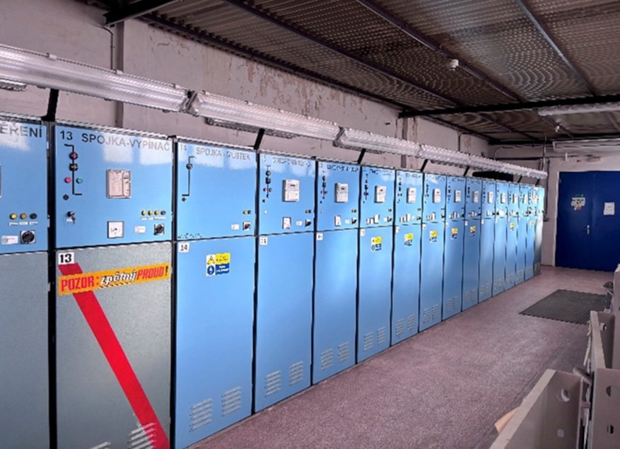 Reconstruction of the MV Switchgear at the Paper Mill in Štětí