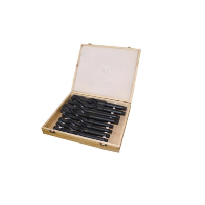 Sada spirálových vrtáků HSS 24-44mm, MK3-MK4/ 8ks Holzmann SPSMK34