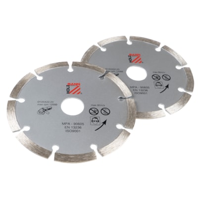 Diamantový řezný kotouč segmentový (2ks) 125x7 mm Holzmann WS125DTS