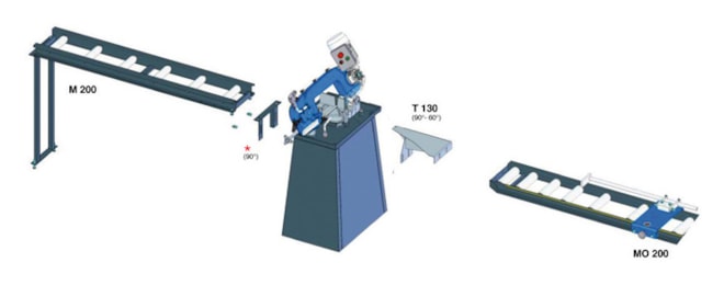Pilous ARG 130 SUPER K 400V dopravníky