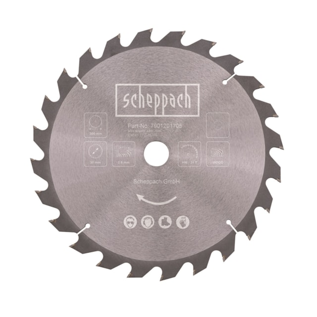Scheppach Pilový kotouč TCT ( 305 x 30 x 2,8 mm, 24 Z )