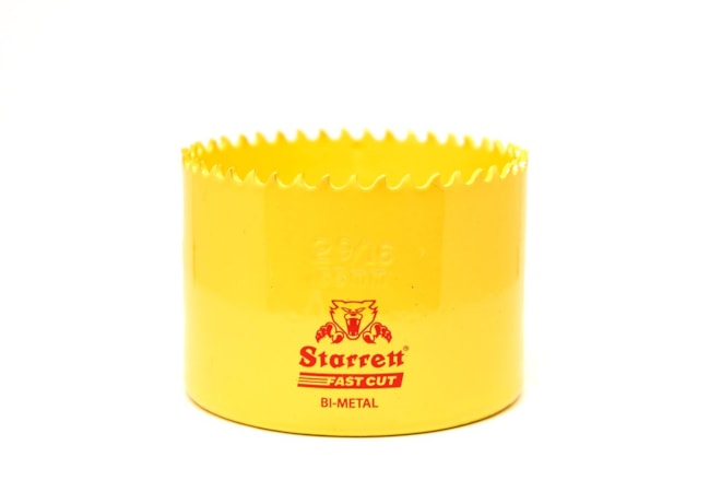 STARRETT Vykružovací vrták korunkový HSS 65mm, bimetalová děrovka - novinka FAST CUT!