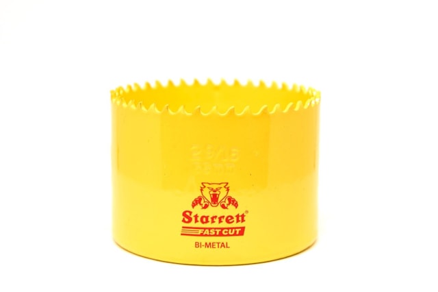 STARRETT Vykružovací vrták korunkový HSS 65mm, bimetalová děrovka - novinka FAST CUT!