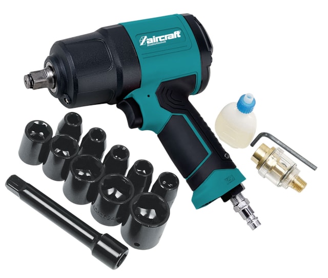 Příklepový utahovák 1/2" - sada