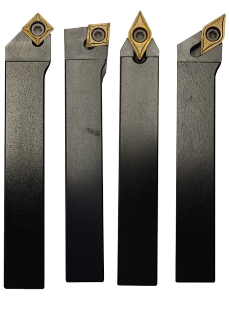 Sada soustružnických nožů HM 16 mm - 4 ks