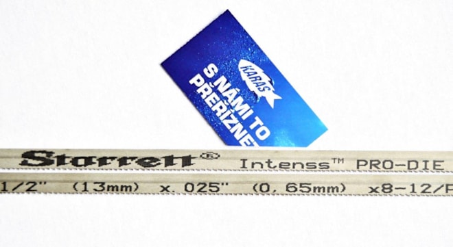 Pilový pás na kov 1140x13x0,65 M42 8/12 STARRETT