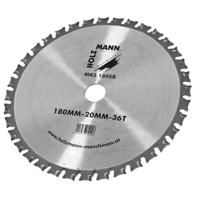 TCT pilový kotouč 180x1,9/1,6x20xZ36 Holzmann MKS180SB