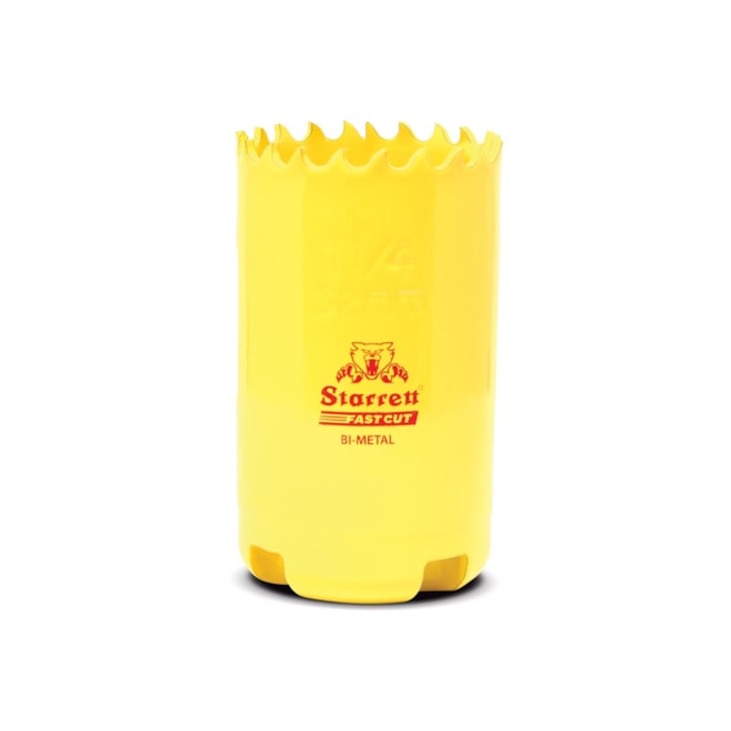 STARRETT Vykružovací vrták korunkový HSS 32mm, bimetalová děrovka - novinka FAST CUT!
