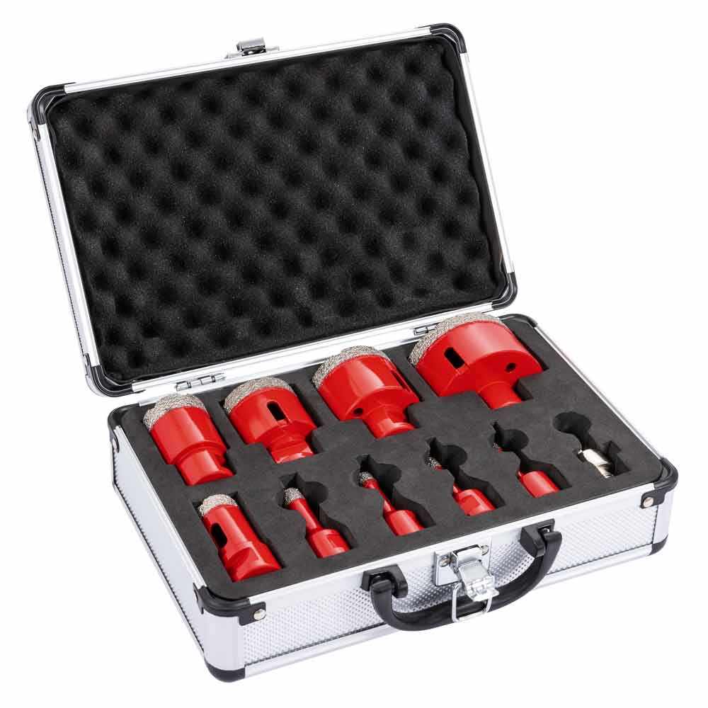 VACUUM BRAZED DIAMOND DRILL SET Holzmann DTBKS6-68 | HOLZMANN from